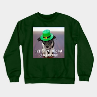 Offensive Dog St. Patrick’s Day Crewneck Sweatshirt